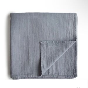 Mushie organic cotton Muslim blanket